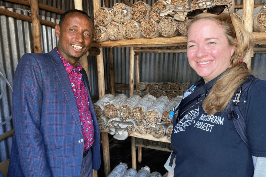 Working with the UN in Ethiopia: The Mushroom Project, led by Melody Sargent