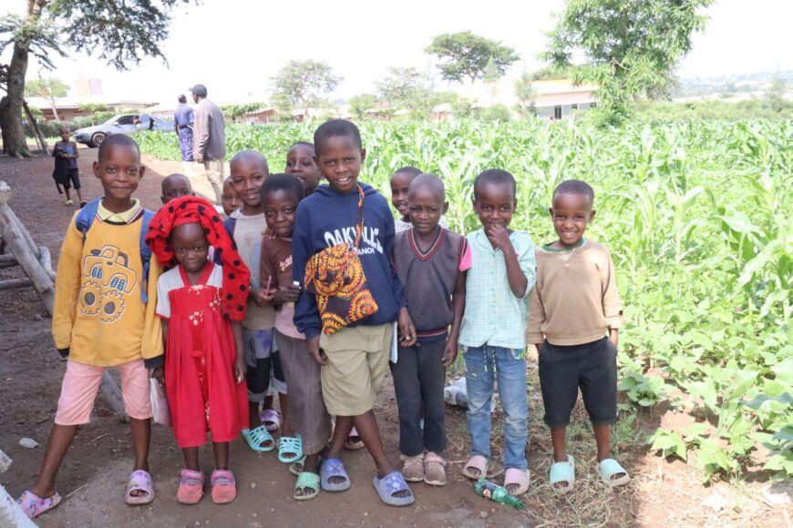 Supporting refugee children with the Burundi Education Project